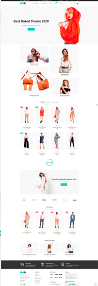 Plantilla para desarrollar plataformas online